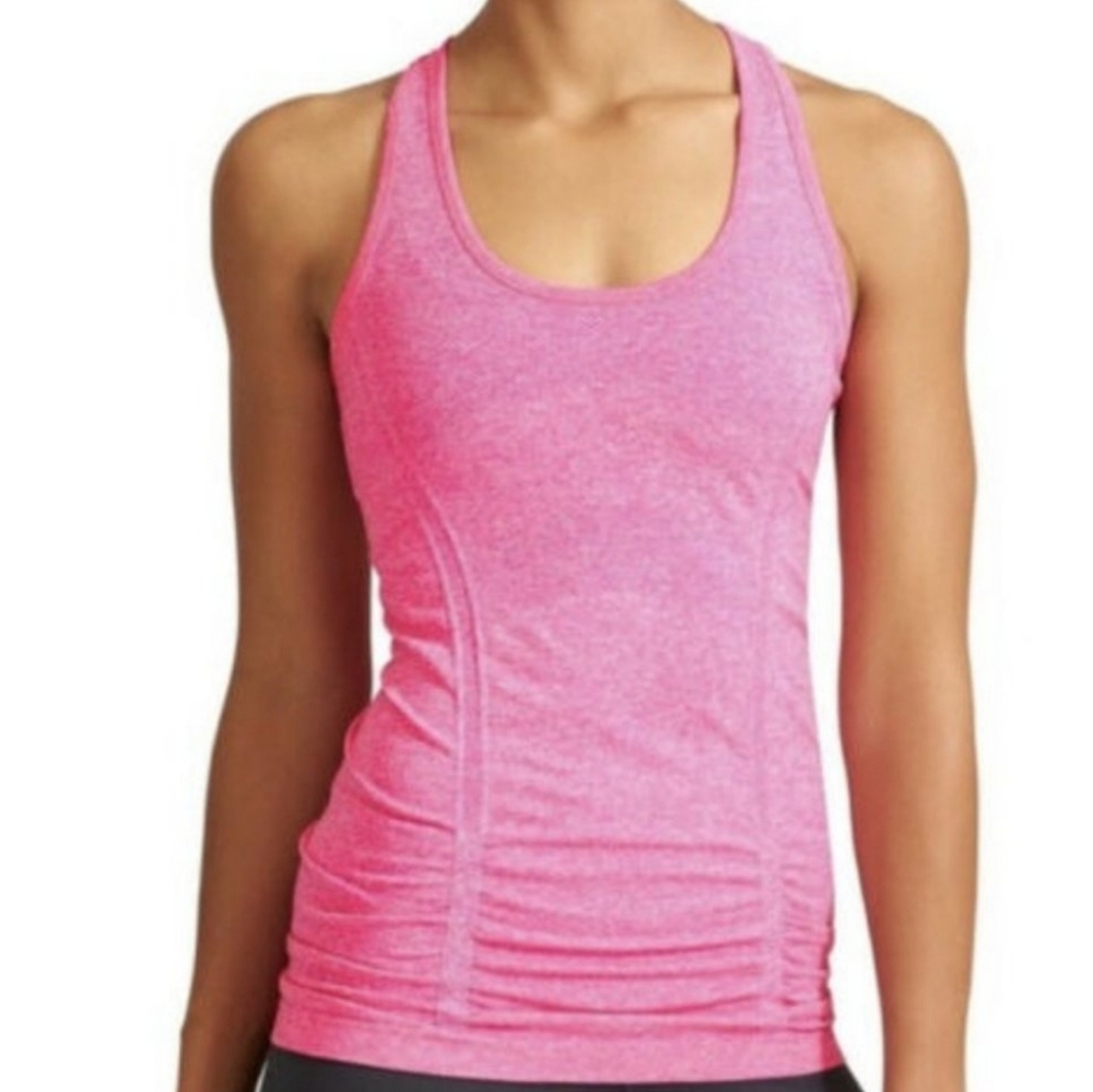 ♧♧ Athleta Fastest Track Racerback Top Hot Pink Size Small